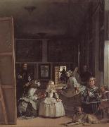 Diego Velazquez Las meninas,or the Family of Philip IV oil painting artist
